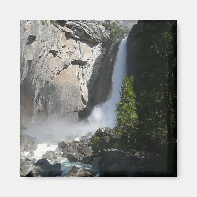 Yosemite Lower Falls from Yosemite National Park Magnet (Front)