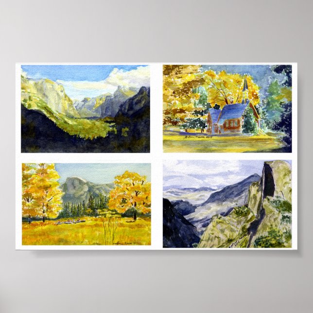 Yosemite Mini Poster #1 (Front)