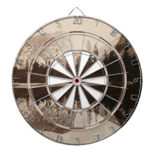 Yosemite - Mirror Lake - National Park Dartboard