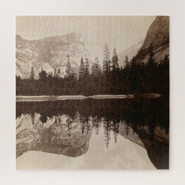 Yosemite - Mirror Lake - National Park Jigsaw Puzzle (Vertical)