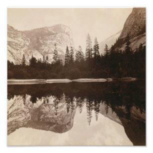 Yosemite - Mirror Lake - National Park Photo Print
