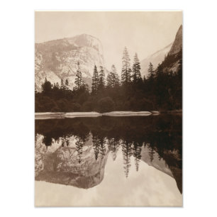 Yosemite - Mirror Lake - National Park Photo Print