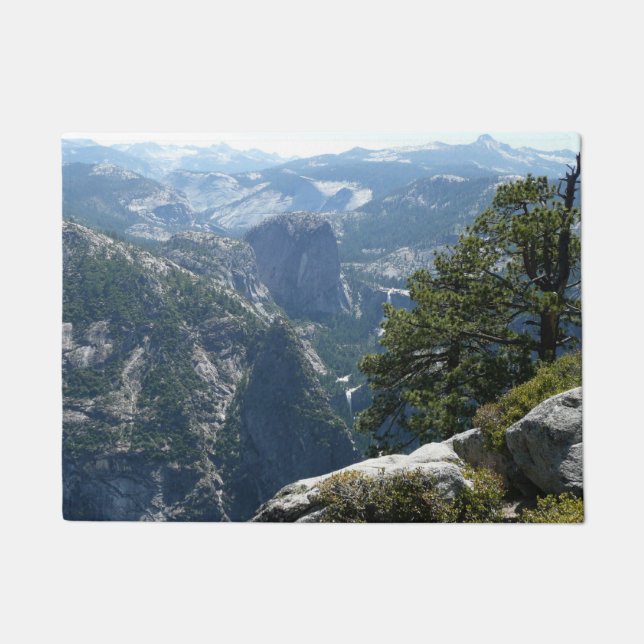 Yosemite Mountain View in Yosemite National Park Doormat (Front)