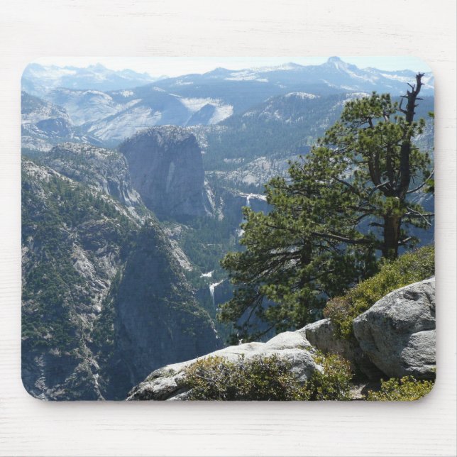 Yosemite Mountain View in Yosemite National Park Mouse Pad (Front)