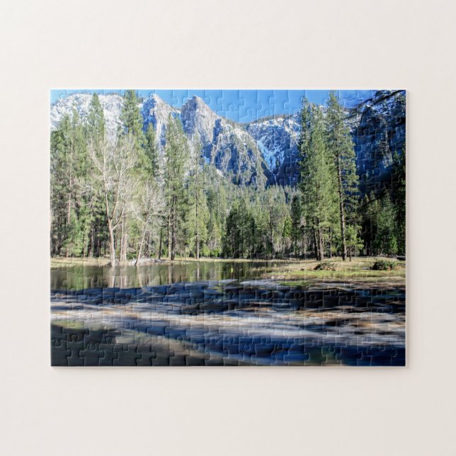 Yosemite Mountains Nevada. Jigsaw Puzzle (Horizontal)