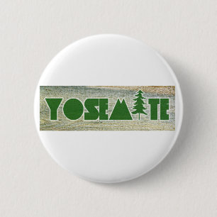 Yosemite National Park 6 Cm Round Badge