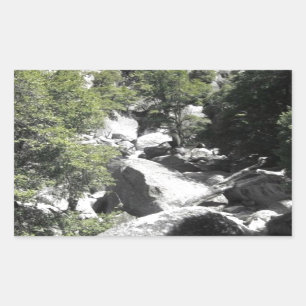 Yosemite National Park (A) Rectangular Sticker