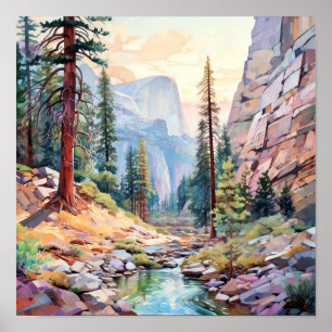 Yosemite National Park Art Print