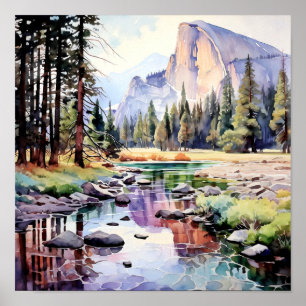 Yosemite National Park Art Print