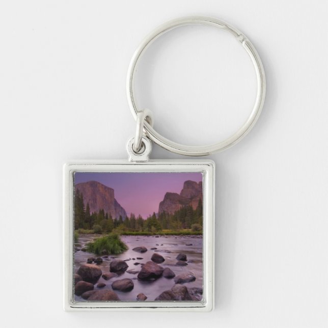 Yosemite National Park at Dusk Key Ring (Front)