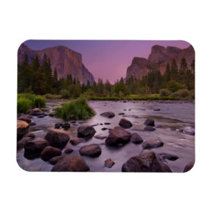 Yosemite National Park at Dusk Magnet