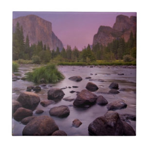 Yosemite National Park at Dusk Tile