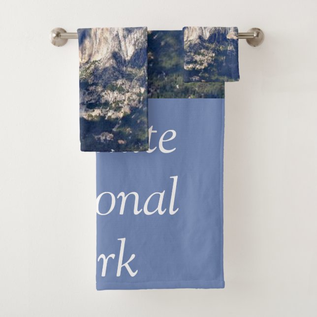 Yosemite National Park Bath Towel Set (Insitu)