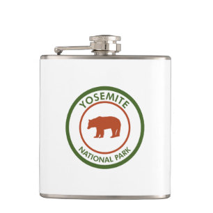 Yosemite National Park Bear Hip Flask