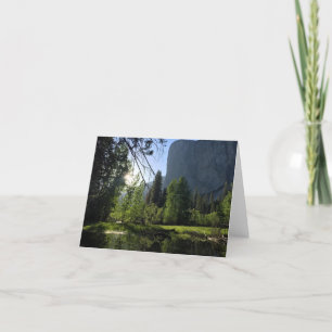 Yosemite National Park Blank Note Card