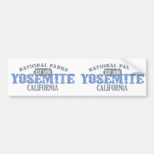 Yosemite National Park Bumper Sticker