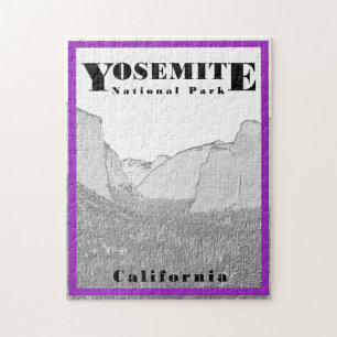 Yosemite National Park California - 11x14 - 252 pc Jigsaw Puzzle