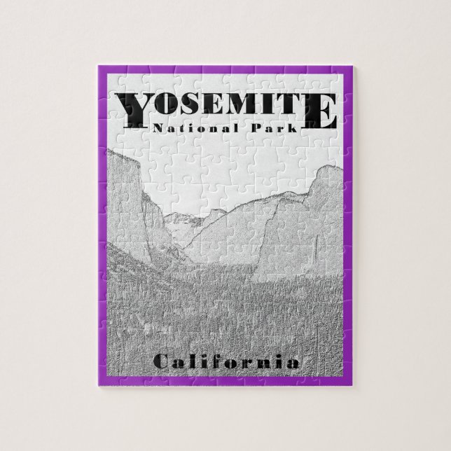 Yosemite National Park California - 8x10 - 110 pcs Jigsaw Puzzle (Vertical)