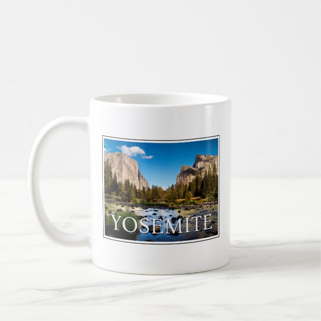 Yosemite National Park, California Coffee Mug (Left)