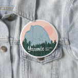 Yosemite National Park California Half Dome 10 Cm Round Badge<br><div class="desc">Check out this awesome colored pencil illustration of Yosemite National Park and get ready for hiking, camping and climbing! Check out my shop for more designs too! Collect all the parks, I'm creating new ones all the time. I love stickers! What about you? Check out my shop for more hiking,...</div>