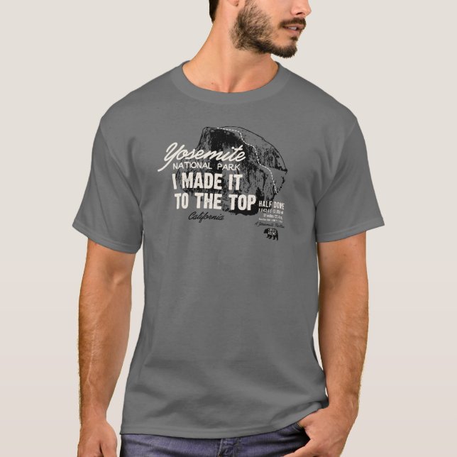Yosemite National Park California Half Dome IMITTT T-Shirt (Front)