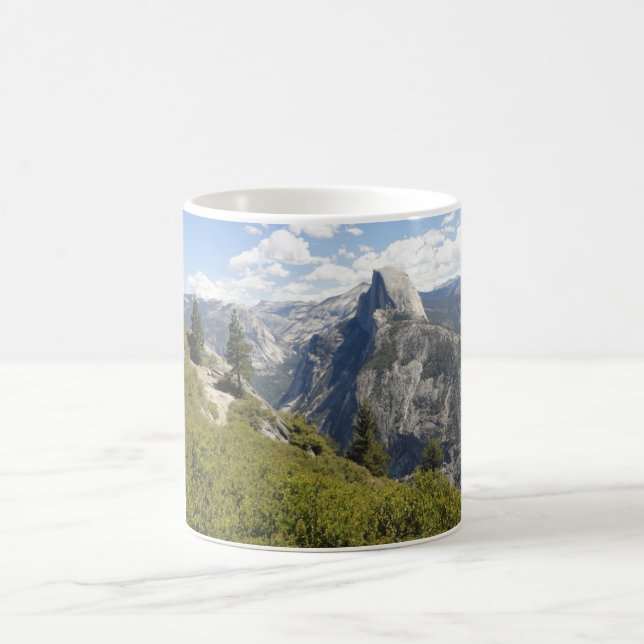 Yosemite National Park California Half Dome Valley Coffee Mug (Center)