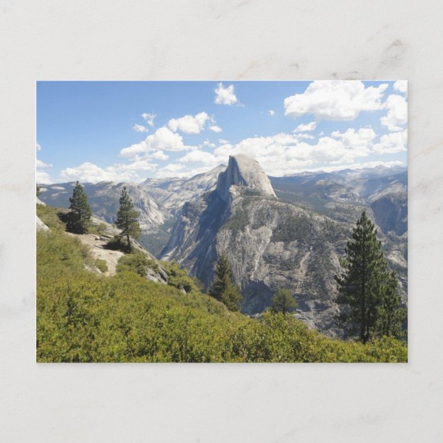 Yosemite National Park California Half Dome Valley Postcard (Front)