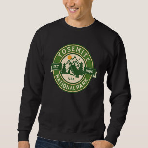 Yosemite National Park California Hike Camp Outdoo Sweatshirt