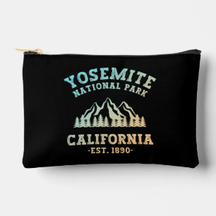 Yosemite National Park California Hiking Gradient Accessory Pouch