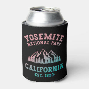 Yosemite National Park California Hiking Gradient Can Cooler