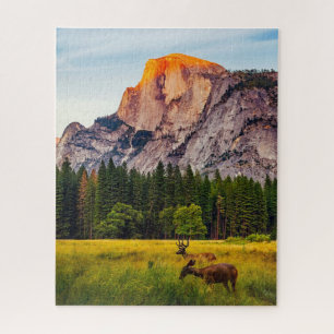 Yosemite National Park California Mountain Wildlif Jigsaw Puzzle