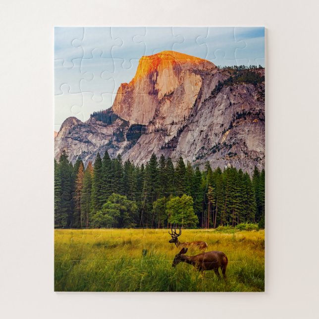 Yosemite National Park California Mountain Wildlif Jigsaw Puzzle (Vertical)