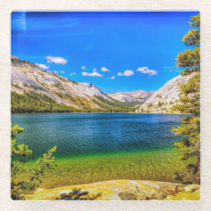  Yosemite National Park, California Mouse Pad Glass Coaster