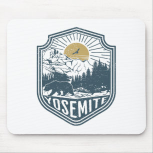 Yosemite National Park California Nature Hiking Ou Mouse Pad