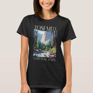 Yosemite National Park California Nature Hiking T-Shirt