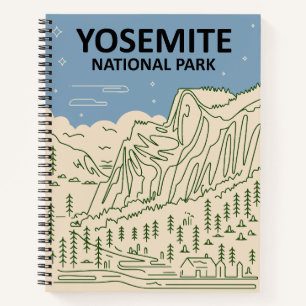 Yosemite National Park California Notebook