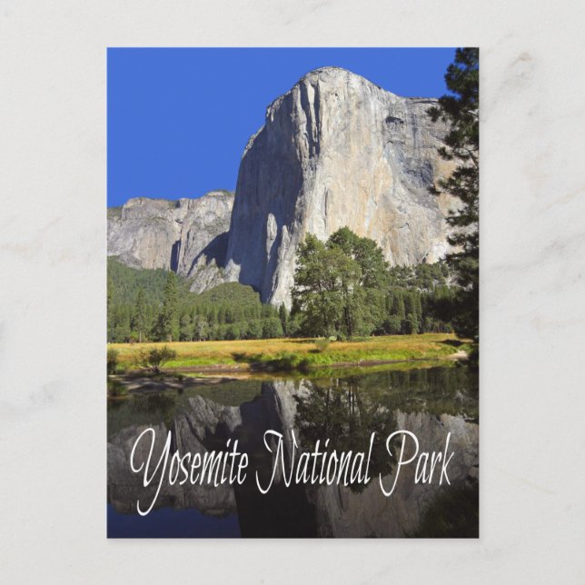 Yosemite National Park, California Post Card (Front)
