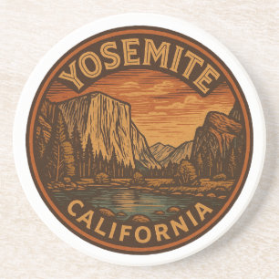 Yosemite National Park California Round Coaster