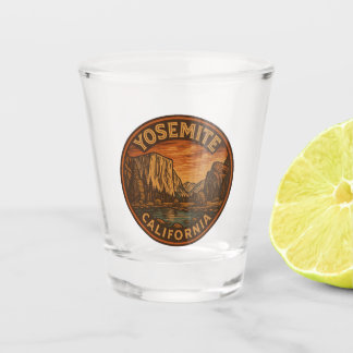 Yosemite National Park California Shot Glass