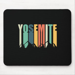 Yosemite National Park-california Souvenir-camping Mouse Pad