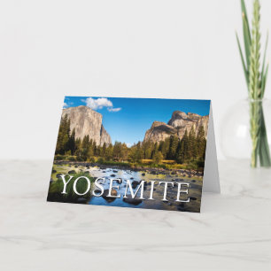 Yosemite National Park, California   Thank You Card