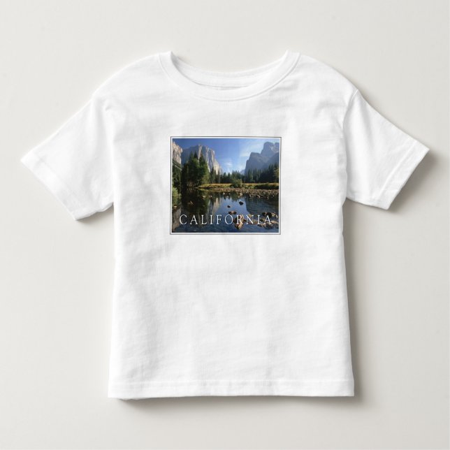 Yosemite National Park | California Toddler T-Shirt (Front)
