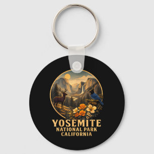 Yosemite National Park California Travel Nature Key Ring