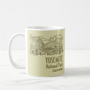 Yosemite National Park California Tunnel View Coffee Mug