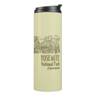 Yosemite National Park California Tunnel View Thermal Tumbler