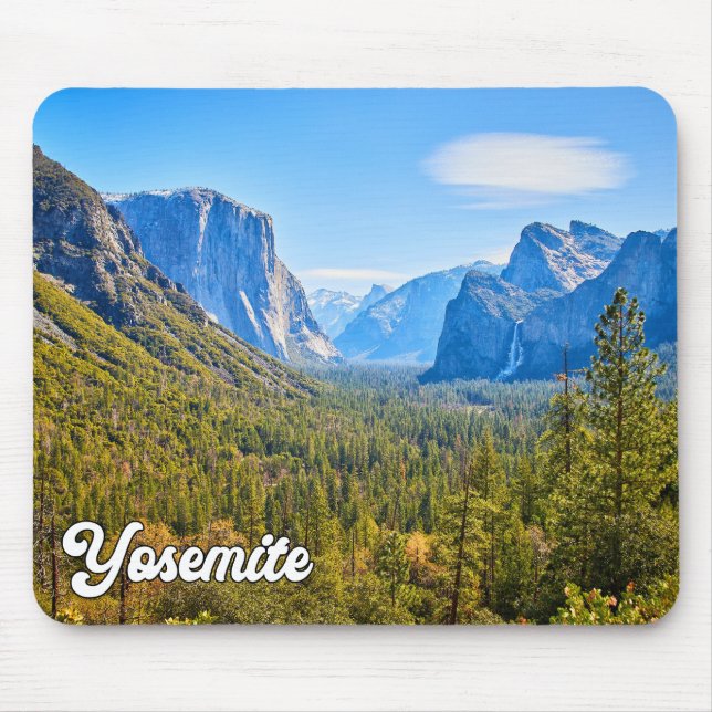Yosemite National Park, California, United States Mouse Pad (Front)