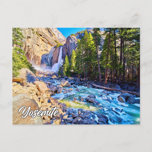 Yosemite National Park, California, USA Postcard (Front)