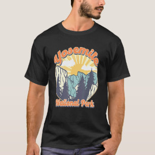 Yosemite National Park California Vintage Style T-Shirt