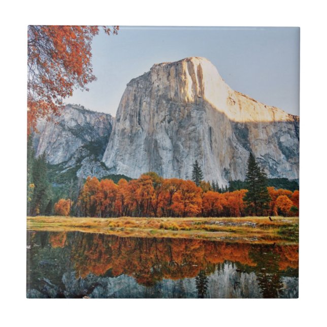 Yosemite National Park Ceramic Tile (Front)