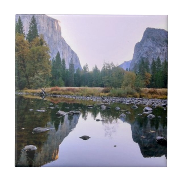 Yosemite National Park Ceramic Tile (Front)